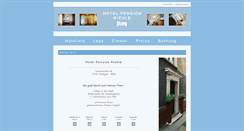 Desktop Screenshot of hotel-pension-riehle.de